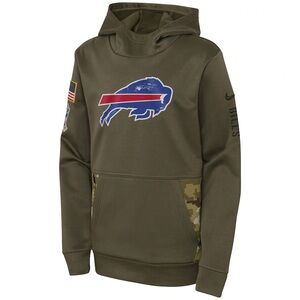 NWT Buffalo Bills Nike Men's Hoodie NFL 2022 Salute To Service Large